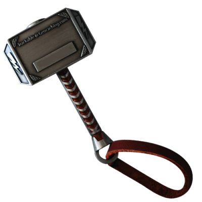Mega THOR Hammer Geocoin – Geocoin-Wiki