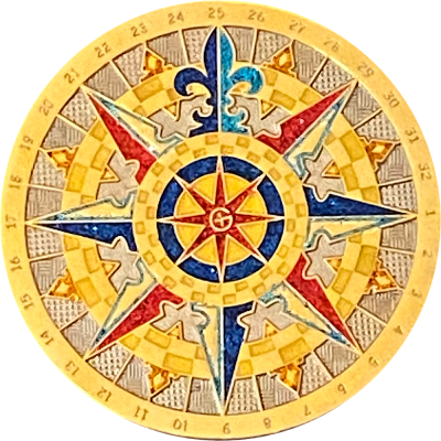 Compass Rose Geocoin 2007 – Geocoin-Wiki